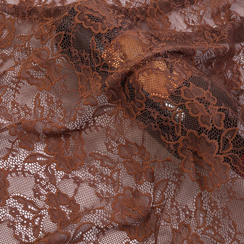 Lace Fabric Nylon Warp Knit for Women's Wear Wholesale Supplier 7